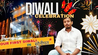 Diwali Celebration🪔🧨✨😊  Sonipat [upl. by Teddi]