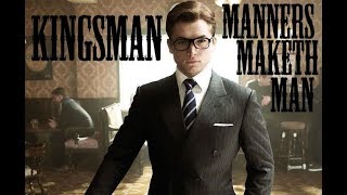 Kingsman Tribute  Taron Egerton quotManners Maketh Manquot [upl. by Anekam379]