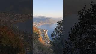 Gorgeous view of Lake Garda from Monte Luppia Italy [upl. by Aillemac]