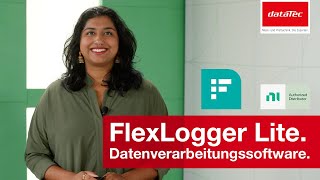 NI FlexLogger Lite  Kostenlose Software zur Datenprotokollierung [upl. by Norrej59]