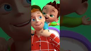 Boo Boo Song shorts nurseryrhymes kidssong babybigcheese cartoonvideos babysongs [upl. by Marlow]