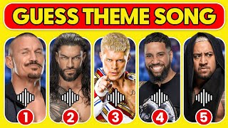 WWE Theme Songs 🎵  Roman Reigns Randy Orton Solo Sikoa Jey Uso Cody Rhodes [upl. by Staal159]