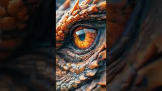 Dragon Eyes dragon eyes dragons reptile wildlife wildanimal ytshorts shorts ai aiinsights [upl. by Ydne]