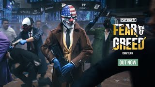 Payday 3 Fear amp Greed DLC 4 Launch Day Stream PS5 [upl. by Eelam569]