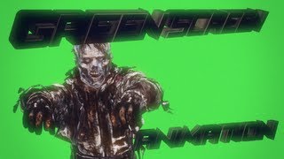 First ZOMBIE green screen animation  MUST WATCH [upl. by Napoleon]