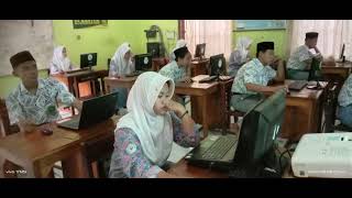 Ujian Nasional berbasis Komputer Madrasah Aliyah AlAlawiyah Karangrandu [upl. by Elle]