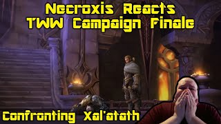 World of Warcraft The War Within Campaign Finale  Confronting Xalatath Cinematic  Necro Reacts [upl. by Henghold]