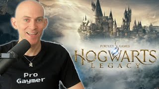 Part 1  Hogwarts Legacy stream ESRB  T [upl. by Yesdnyl]