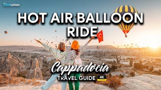 Cappadocia Hot Air Balloon Ride Turkey Cappadocia 4k [upl. by Alika]