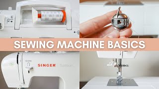 How to Use a Sewing Machine  Sewing Machine for Beginners  Singer Tradition 2277  How to Sew [upl. by Maffei]