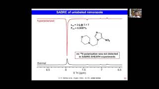 Hyperpolarization of 15N nuclei in nimorazole and dalfampridine drugs using SABRE [upl. by Lalita]