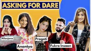 Asking My Youtube FRIENDS For DARE  extreme dare  SAMREEN ALI [upl. by Dotti]