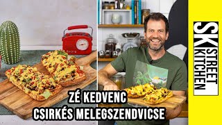 Zé kedvenc 🐥CSIRKÉS🐥 melegszendvicse 🔥 [upl. by Rebel]