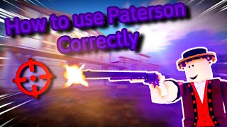 How To Use A Pat Correctly  Roblox The Wild West [upl. by Ebanreb464]