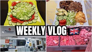 WEEKLY VLOG  TRIP TO DALSTON  RUNNING ERRANDS COOKING SUNDAY DINNER OXTAIL 🥘🇬🇧 [upl. by Oswin]