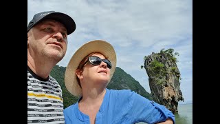 Phuket Part6  James Bond Island Koh Panyee EN subs RU титры [upl. by Kinemod]