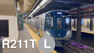 New Open Gangway R211T Cars operating on the C line with quotL Trainquot Signage [upl. by Bela270]