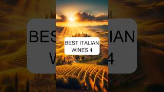 Top Italien Wines Part 4 topwine winefacts italienwine bestwine winepassion winepairing [upl. by Aehs]