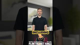 Plantagenet Kings 11541485 History of the Kings of the UK history facts uk youtubeshorts [upl. by Suivatco]