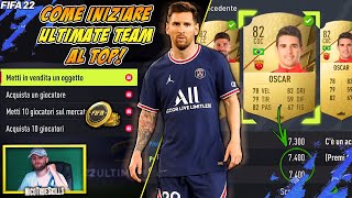 COME GUADAGNARE I PRIMI 100K CREDITI SU FIFA 22 ULTIMATE TEAM [upl. by Rezzani752]