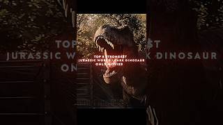 Top 8 Strongest Dinosaur In Jurassic WorldPark  Jurassic World Edit  shorts shortsfeed [upl. by Harry]