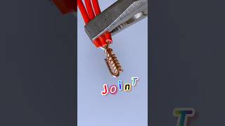 Wire joint সঠিক নিয়মে কারেন্টের তার জয়েন্ট viralvideo shorts [upl. by Rozelle]