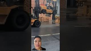 Forklift crazy skills forklift [upl. by Ynnol]