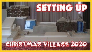 Lemax Christmas Village Set Up [upl. by Irtimd605]