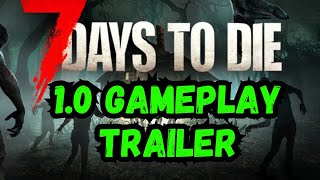 7 Days to Die 10 Gameplay Trailer  Reaction  Console Version  PC  Xbox  PS5 [upl. by Arymas59]