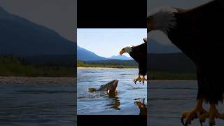 What is the amazing fishing technique of the eagle [upl. by Tiertza]