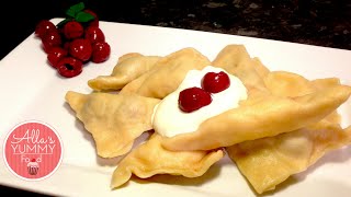 How to Make Vareniki VarenikiPierogi Recipe  Домашние вареники с вишней [upl. by Harrietta769]