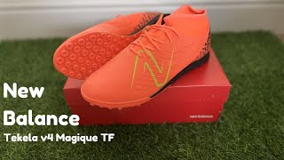 New Balance Tekela v4 Magique TF  On Feet [upl. by Magdaia793]