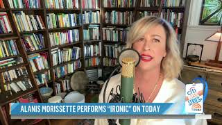 Alanis Morissette  Ironic Live  TODAY [upl. by Idnam]