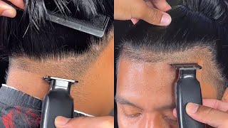 Mexican straight hair client paid 250 for a tapered hairline [upl. by Alfonzo]