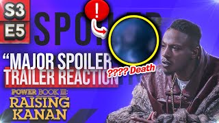 MAJOR SPOILER MAJOR DEATH CONFIRMED POWER BOOK 3 Raising Kanan Trailer Reaction  E5 [upl. by Letnohc]