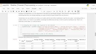 Weather Forecast Preprocessing [upl. by Trebuh]