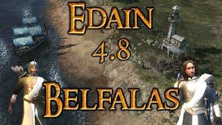 Belfalas Showcase Edain 48 Beta Gameplay [upl. by Aisset80]