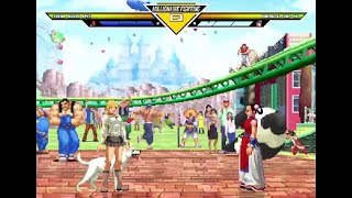 MUGEN Fiona Belli And Regina Me Vs Li Xiangfei And Athena Asamiya Vs Style Vs KoF StylePots [upl. by Grady]