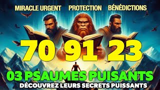 3 Prières Inspirées des Psaumes 23 70 et 91 pour Recevoir Bénédictions et Protection Divine [upl. by Janaye]