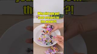 How did you clean up the eraser shavings shorts [upl. by Ahsirt]