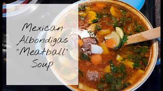 The BEST Mexican Albondigas quotMeatballquot Soup  Mexican Recipes  How to make Albondigas [upl. by Caril]