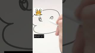 10秒デデンネ  10sec Dedenne✍🏻 pokemon fyp [upl. by Airetak]