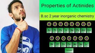 Properties of Actinides in Hindi [upl. by Atnas]