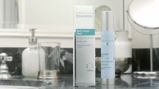 How to  Exuviance Bionic Oxygen Facial  LovelySkin [upl. by Ariaj]