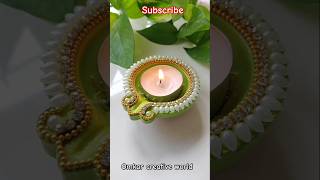 Diwali Diya 🪔 craft 2024 2024 diy diwali craft trending trendingshorts youtube shorts [upl. by Attlee]