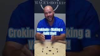 Crokinole  Making a Valid Shot [upl. by Delacourt]