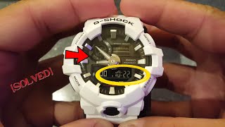 How to sync Casio 5522 Gshock analog hands and digital display not matching [upl. by Wolfgram]