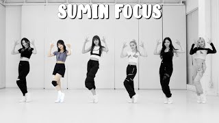 Stereotype  STAYC Dance Practice Mirrored SUMIN FOCUS [upl. by Ylla]