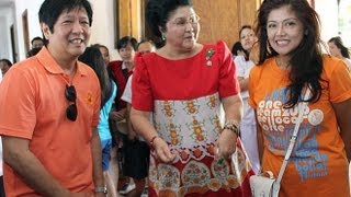 Sen Bongbong Marcos  Visit to Malacanang of the North Paoay Ilocos Norte 29Apr2013 [upl. by Ateval]