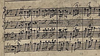 Zelenka  6 Trio Sonatas ZWV 181 Autograph score  4k HD [upl. by Anilos27]